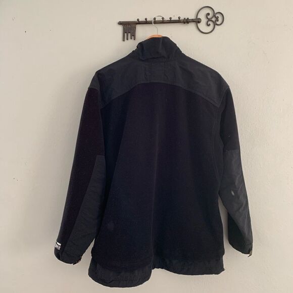 The North Face zip up men’s large black fleece Gore Windstopper - Picture 6 of 8